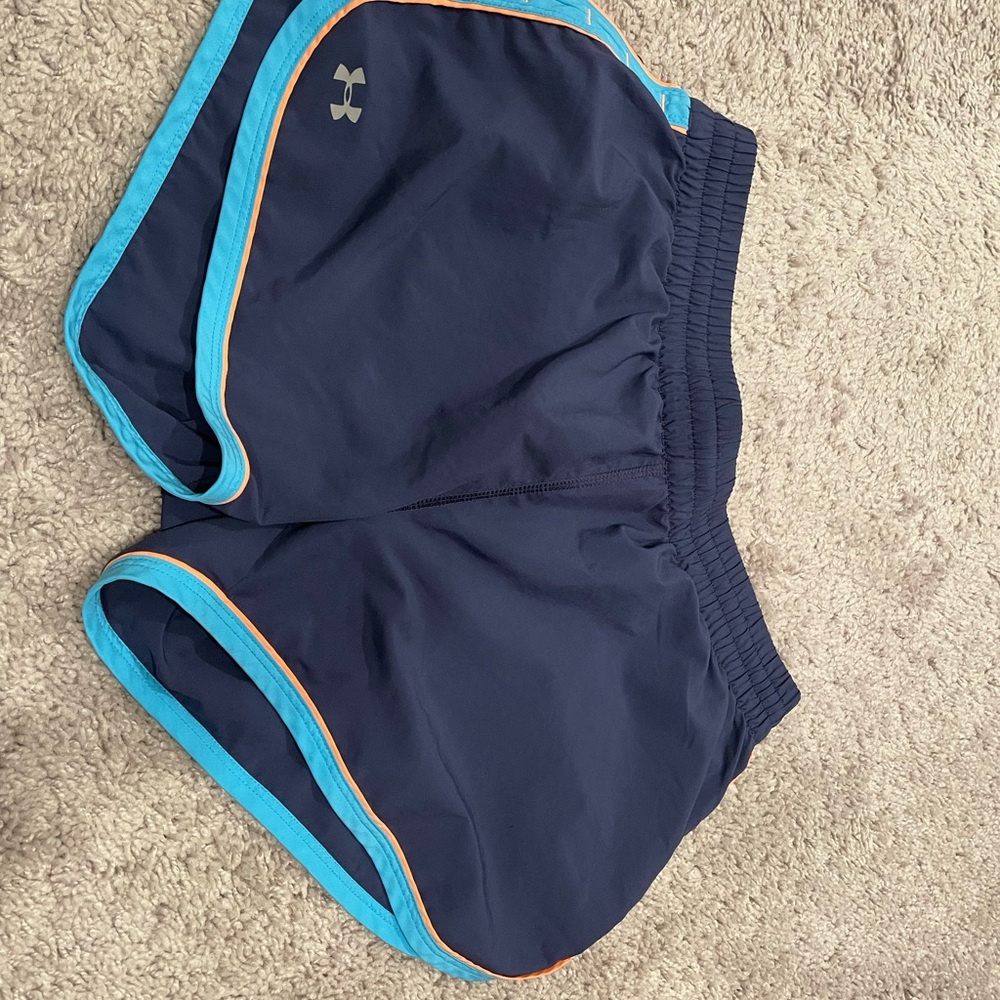 Under Armour Navy Blue Athletic Shorts